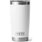 Yeti Coolers - Rambler Tumbler - Isoleerbeker 591 ml, wit/grijs