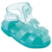Käthe Kruse poppen waterschoenen turquoise 30-33cm accessoire.