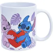 Stitch and Soul Stitch & Angel Keramische mok - Love U