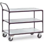 Fetra Hauptartikel 1850 Tafelwagen ESD Staal Laadvermogen (max.): 250 kg Leigrijs (RAL 7015)
