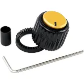 Planet Waves PW-LNL-01BG LokNob Large zwart met goud