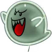 Paladone Super Mario Boo neon muurlamp van