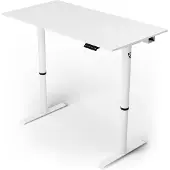 AROZZI Arena Nordico, elektrisch verstelbaar bureau - 160 x 82 x 71-115 cm - Wit