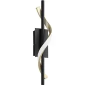 Eglo Wandlamp Conaprato Zwart Met Goud