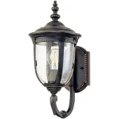 Elstead Lighting LED Wand Buitenlamp Cleveland | 1X E27 Max 60W | IP44 | Dimbaar | Weathered Bronze