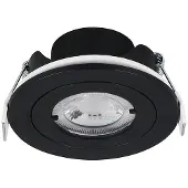 TRIO Led inbouwspot | Rond | Lamont | Zwart | Ø 68mm | 4000K | IP65 | 6.5W