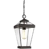 QUOIZEL LED Buiten Hanglamp Ravine | 1X E27 Max 60W | Dimbaar | Western Bronze