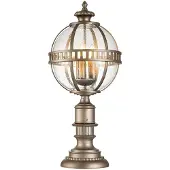Kichler Mini LED Tuin Pilaar Halleron | 3X E14 Max 40W | IP44 (Outdoor) | Burnished Bronze