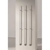 Instamat Jay Elektrische Handdoekradiator 172cm hoog 29Watt gepolijst RVS JAY004