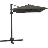 Axi Nyra Zweefparasol 200x300 cm Antraciet/taupe