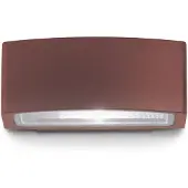 Ideal Lux Moderne wandlamp Andromeda, aluminium, koffiekleur, 1 lichtpunt, fitting E27