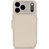 Decoded 2 in 1 Leather Detachable Wallet MagSafe voor de Apple iPhone 17 Pro - Solid Clay