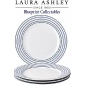 Laura Ashley Blueprint Collectables Borden set van 4 - Ø 20cm - Candy Stripe