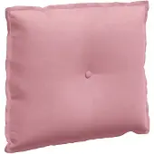 vidaXL Rugkussen Roze 60 x 50 cm Corduroy stof