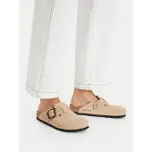 Birkenstock Klompen Boston dames - Beige - 36