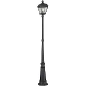 Elstead Lighting Buitenlamp Bayview van gegoten aluminium Bayview, dimbaar, zwart, Aluminium, Landelijk