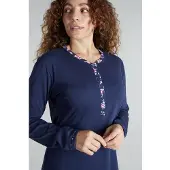 Götzburg nachthemd Carolina donkerblauw female | Maat: 3XL