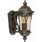 Elstead Lighting Wandlamp buiten New England, helder / transparant, metaal, Antiek, Wandlamp buiten