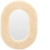 By boo Spiegel Kiss - ovaal 49x66 cm - Beige