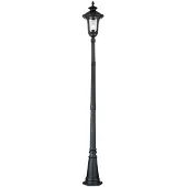 Elstead Lighting LED Tuin Pilaar Chicago | 1X E27 Max 60W | IP44 (Outdoor) | Textured Black