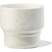 HEMA Cappuccinomok 350ml Trend Aardewerk Groen Spikkels (groen)