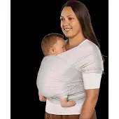 Ergobaby Rekfolie - Aura Wrap Mesh - Soft Grey - - OneSize - Draagdoeken