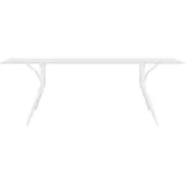 Kartell Spoon Tafel L 200 cm x H 72 cm | White
