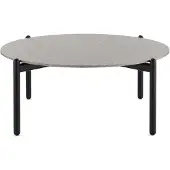 Kartell Undique Tafel H 37 cm | Terrazzo Black|Black
