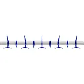 Kartell Hanger Wandkapstok L 90 cm x H 17 cm | Cobalt