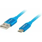 Lanberg Cable Micro USB Lanberg CA-USBM-20CU-0010-BL 1 m