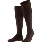Falke Sokken donkerbruin / wit