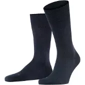 Falke Sokken Donker marine, Effen