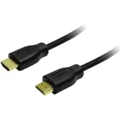 Logilink CH0053 HDMI-kabel HDMI Aansluitkabel HDMI-A-stekker, HDMI-A-stekker 10.00 m Zwart 4K UHD