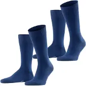 Falke Sokken 'Happy' donkerblauw