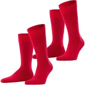 Falke Sokken 'Happy' rood
