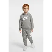 Nike Joggingpak grijs gemêleerd / wit