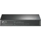 TP-LINK TL-SF1008P, Onbeheerd, Fast Ethernet (10/100), Volledig duplex, Ondersteunt Power over Ethernet (PoE), Wandmontage mogelijk