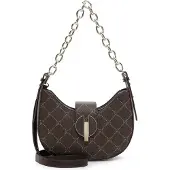 Tamaris Schoudertas Handtas Anastasia Circle Beutel Brown Donkerbruin
