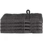 vidaXL Gastendoek SOLUND 4 st Antraciet 15 x 21 cm 550 gsm