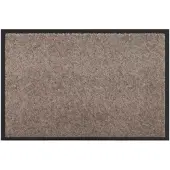 vidaXL Deurmat Beige 60 x 40 x 1.2 cm Teddy Stof