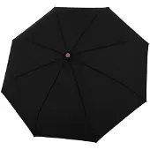 Doppler Paraplu Nature Long AC Umbrella Simple Black Zwart