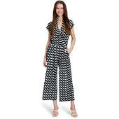 Betty Barclay Jumpsuit donkerblauw / groen / natuurwit