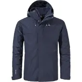 Schöffel - 3In1 Jacket Okere - 3-in-1-jas 58, blauw