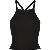 Urban Classics Gebreide top zwart