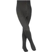 Falke Comfort Wool dik eenkleurig wol panty kinderen grijs - maat 98-104