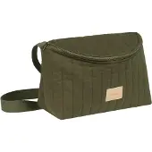 Nobodinoz Hyde Park waterdichte luiertas 32x20x14cm - London green