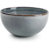 Ona Soepkommen Duna Blue - Set van 4 Kleine Kommen - Reactief Glazuur Aardewerk - Vaatwasser, Magnetron & Ovenbestendig - ø 14 cm