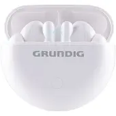 Grundig Draadloze Oordopjes True Wireless Bluetooth 5.0 – Oortjes Draadloos met Touch Control – Bluetooth Oordopjes met Batterijduur van 3 uur - In Ear met Microfoon – Wit