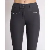 Montar Rijbroek Molly Hightwaist 2.0 Full Grip - Grey - 48