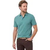 Brax Poloshirt turquoise normale fit